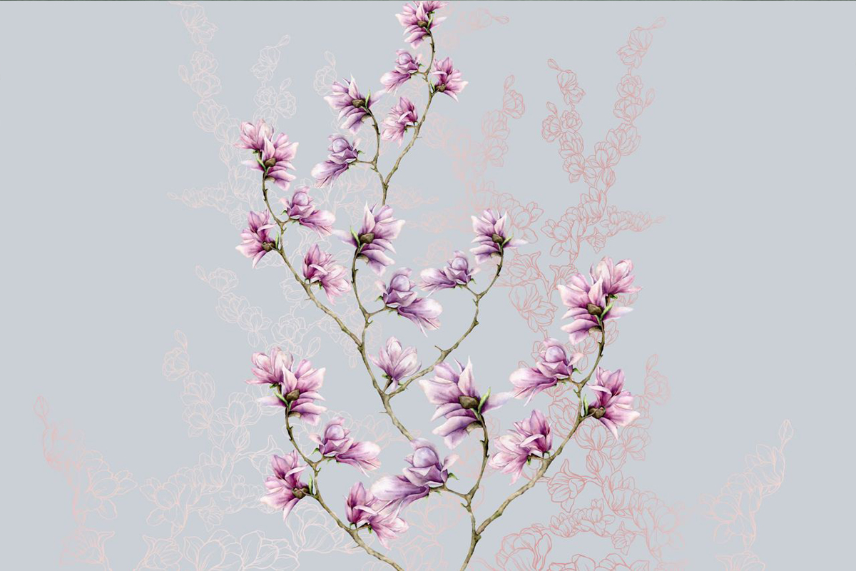 Печать обоев: MAGNOLIA2