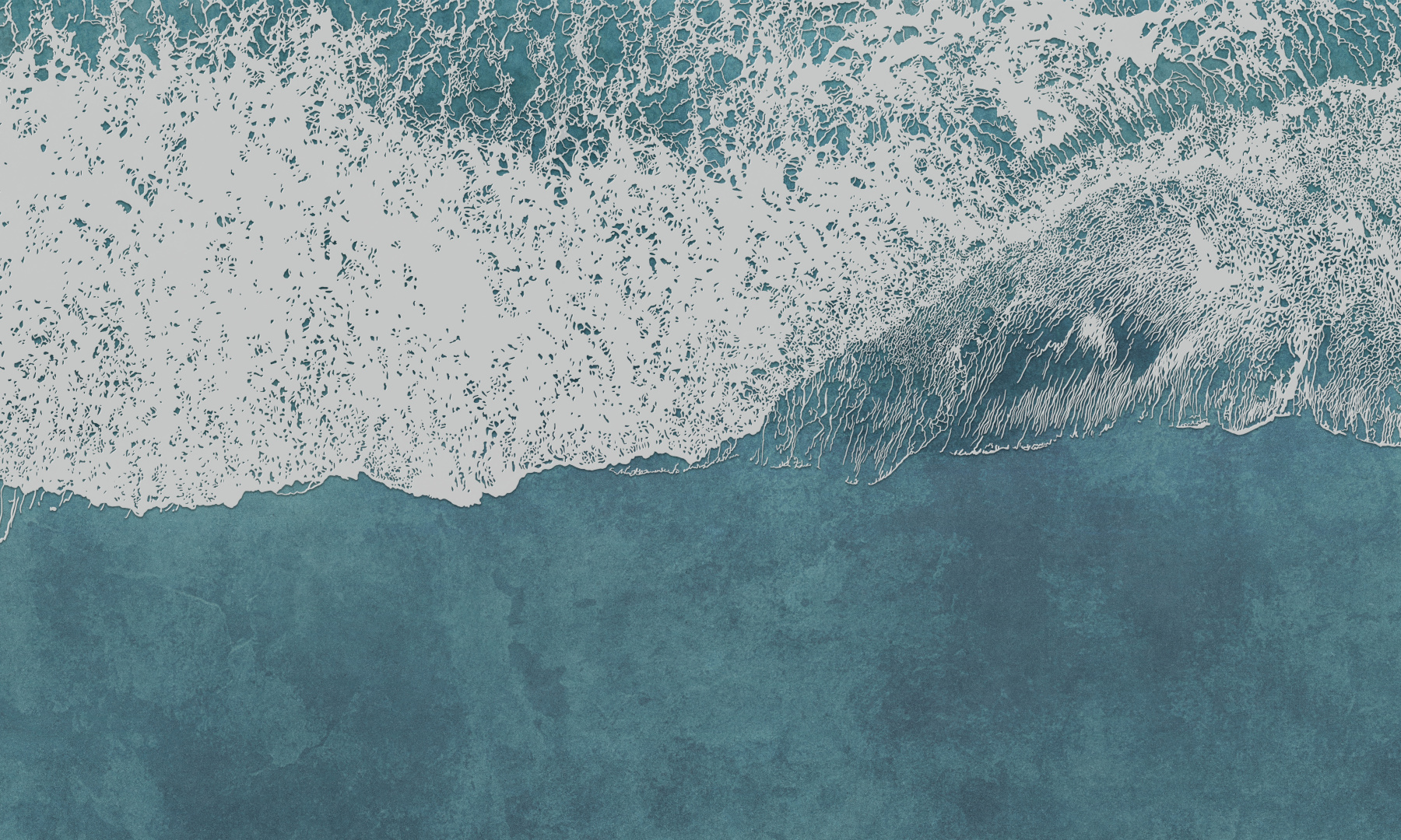 Печать обоев: Sea surf azure