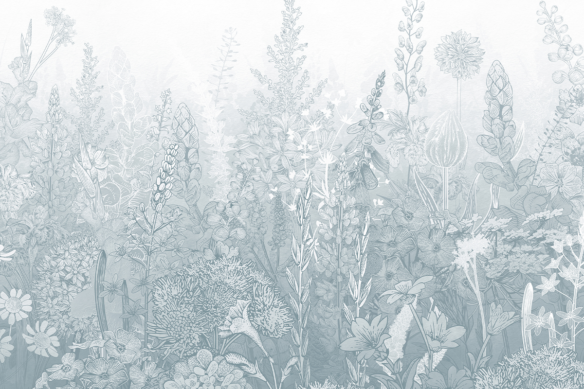 Печать обоев: POLYUSHKO BLUE