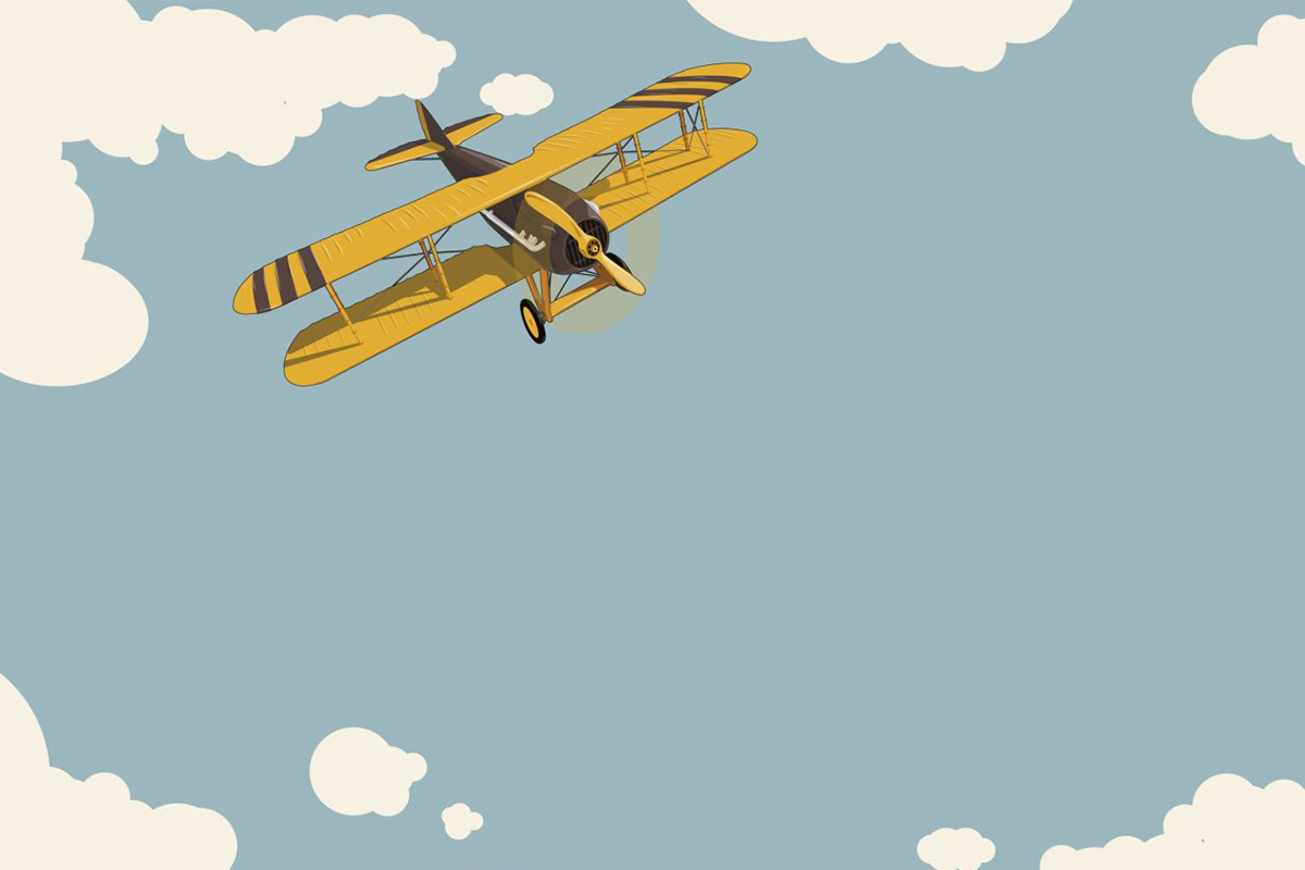 Печать обоев: Крутое пике