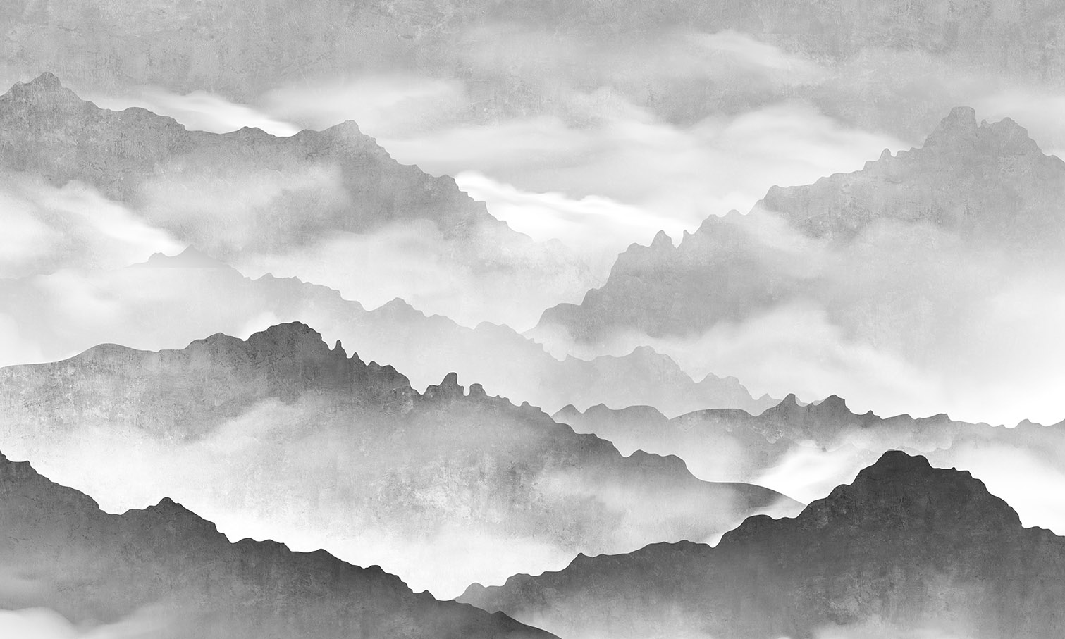 Печать обоев: FOG HILLS