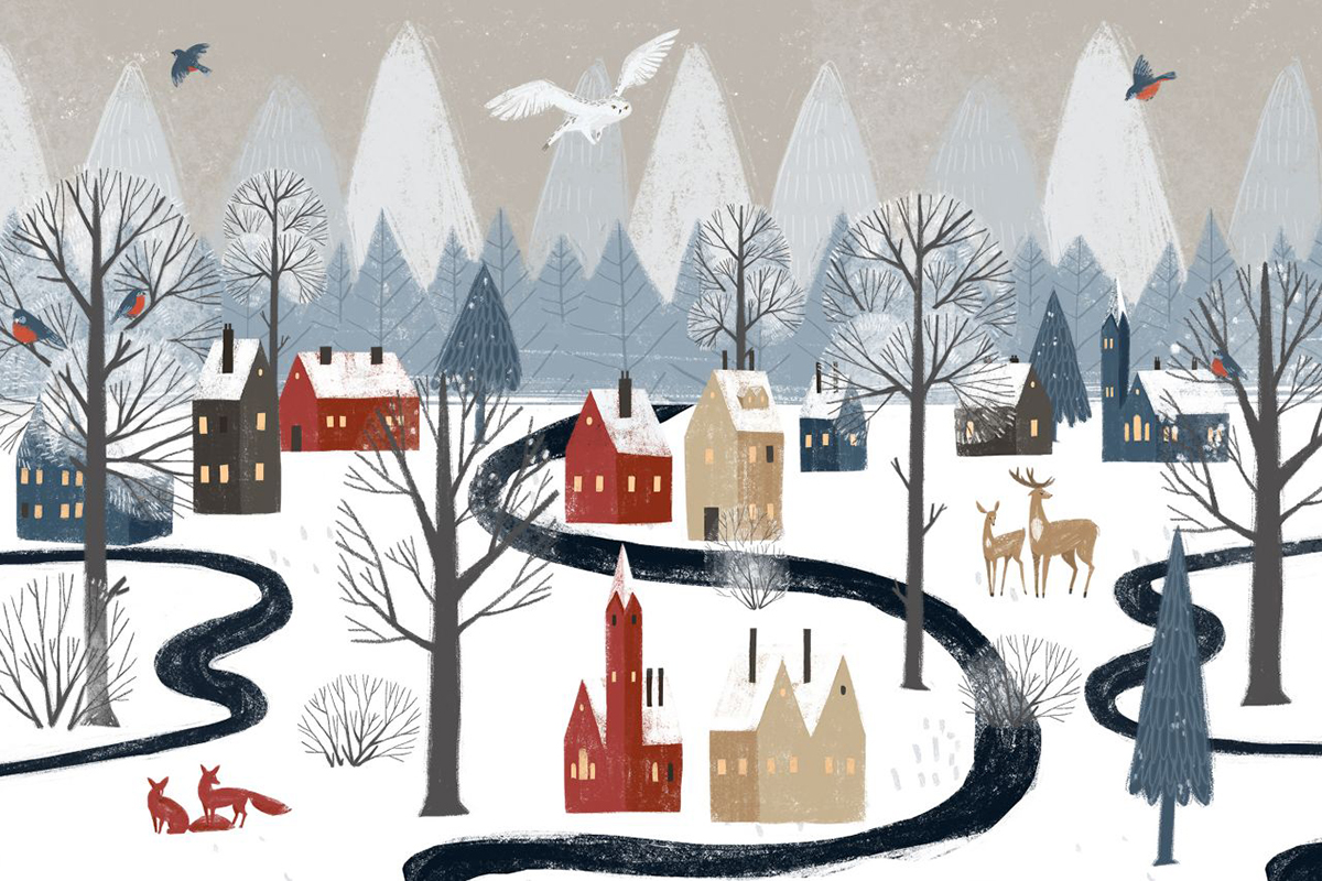 Печать обоев: Wland house