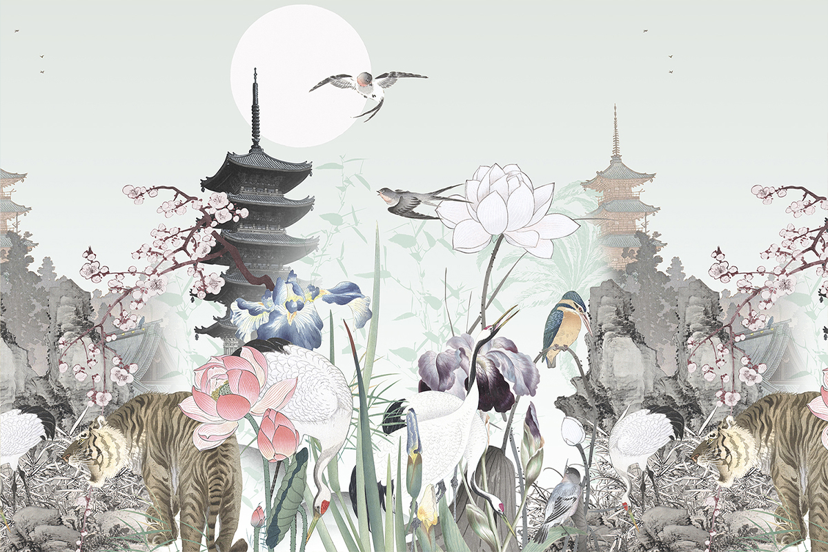 Печать обоев: Kioto