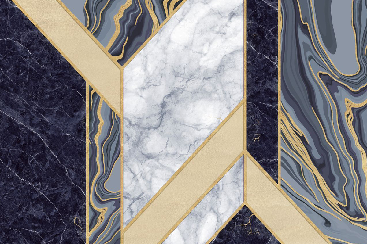 Печать обоев: Истекс голубой