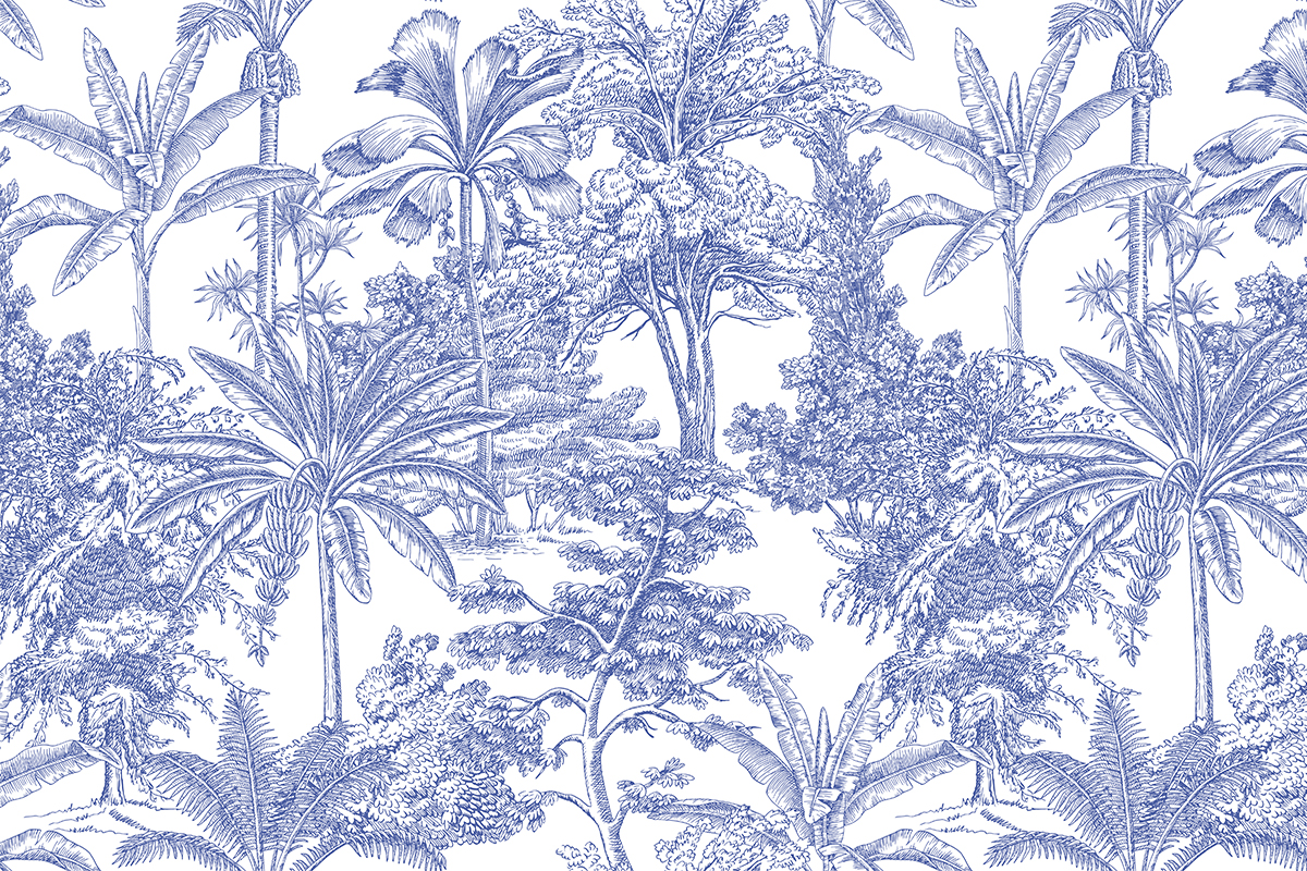 Печать обоев: TOILE BL2