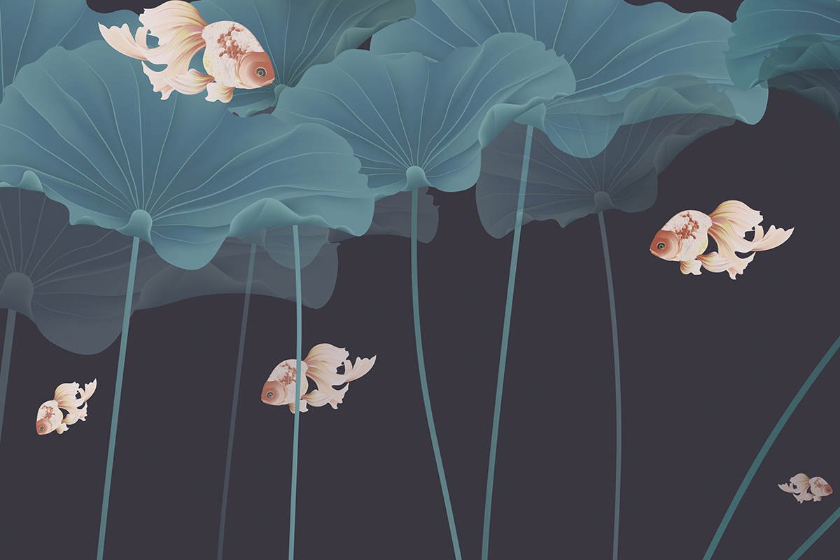 Печать обоев: HIDDEN GOLD