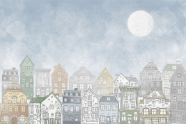 Город засыпает – образец 2