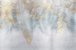 Воздушный лист голубой – образец 2