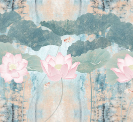 Лотос гранж – образец 1