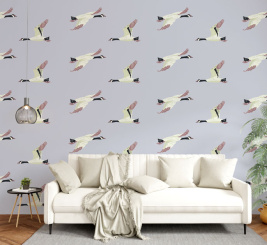 GEESE LIGHT LAVENDER – образец 1