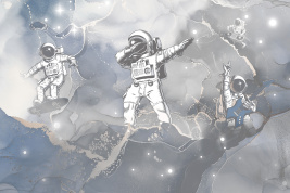 Метеорит текстурный B – образец 2