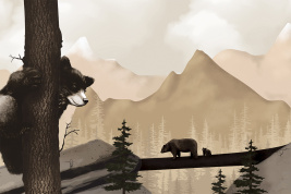 Маленький мишка – образец 2