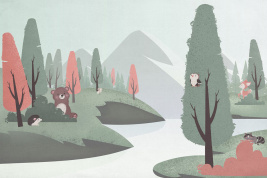 Лесные прятки – образец 2