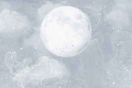 Луна серо-голубая – образец 2