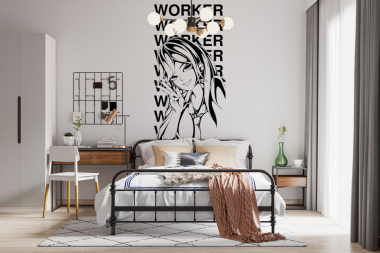 ANIME WORKER BLACK – фото 2