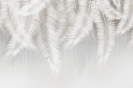 Белые листья – образец 2