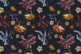 РАДУЖНАЯ ПАЛИТРА НА ТЕМНОМ – образец 2