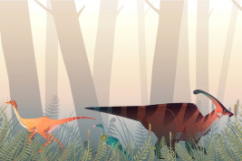 Мир динозавров forest – образец 2