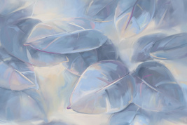 Рассвет в тумане голубой – образец 2