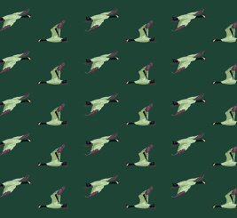 GEESE RICH GREEN – образец 1