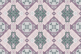 Стиль Бохо пурпур – образец 2