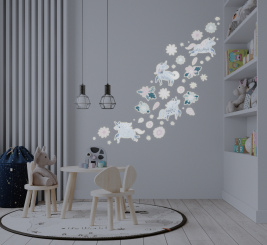 Светящиеся наклейки Unicorns – образец 1