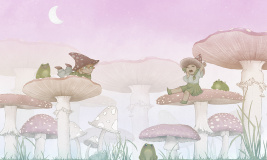 Грибная поляна b – образец 2