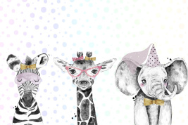 Веселые животные 2 – образец 2