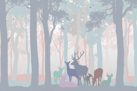 Лесной силуэт – образец 2