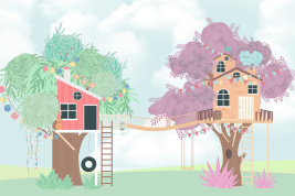 Домик на дереве 2 – образец 2