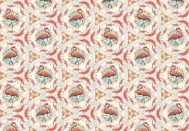 Розовый фламинго: Тропик – образец 2