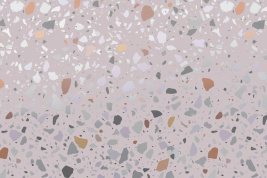 SILVER ROSE TERRAZZO – образец 2