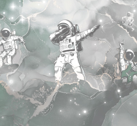Spacerock art GR – образец 1