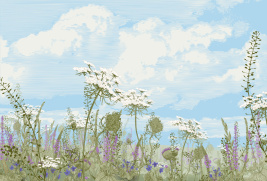 Лужок: Лето – образец 2