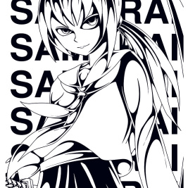 ANIME SAMURAI BLACK – образец 2