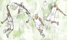 Basketball grass – образец 2