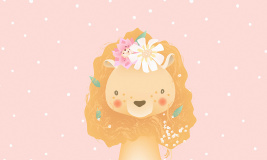 LI ON PINK – образец 2