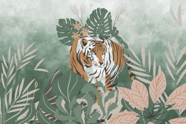 GRAPHIC CATS AND TROPICS – образец 2