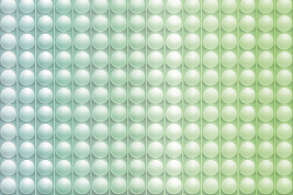 Поп-ит зелено-бирюзовый – образец 2