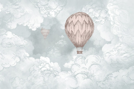 Дыхание неба розовый бирюзовый – образец 2