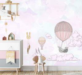 Watercolor balloons gbk – образец 1