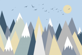 Трендовые горы b – образец 2