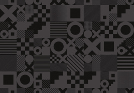 TIC TAC TOE DARK – образец 2