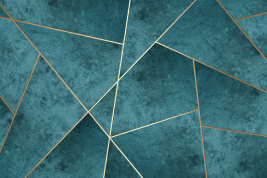 VELOR DROB DEEP TURQUOISE – образец 2