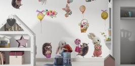 Наклейки: Веселый полет – образец 2