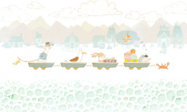 Summer ride morning – образец 2